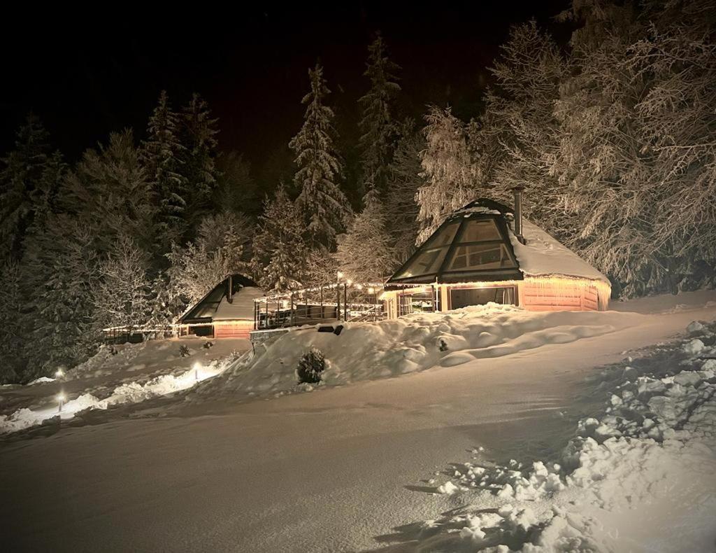 Osada Poli Koniakow - Panoramiczny Domek Nr 3 Z Prywatna Balia I Hydromasazem Kültér fotó